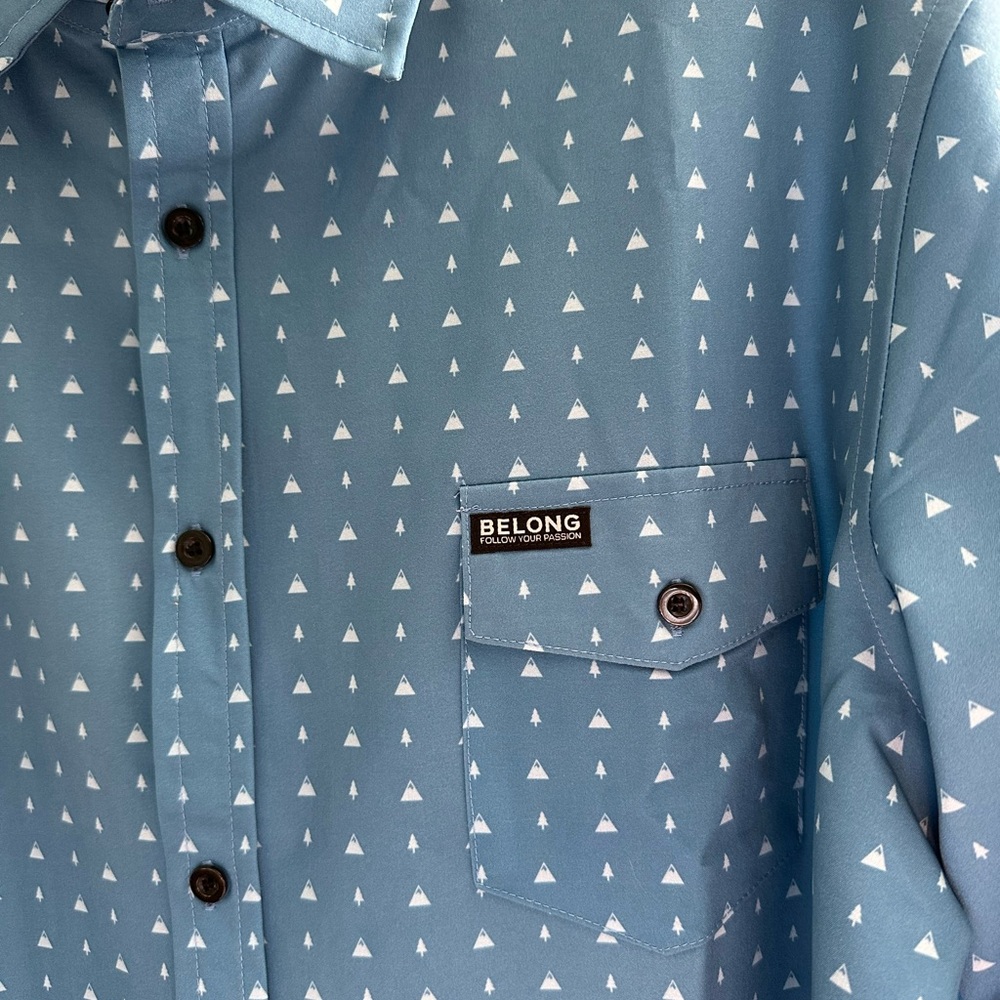 Like new Belong designs button up. Large. - Picture 2 of 3